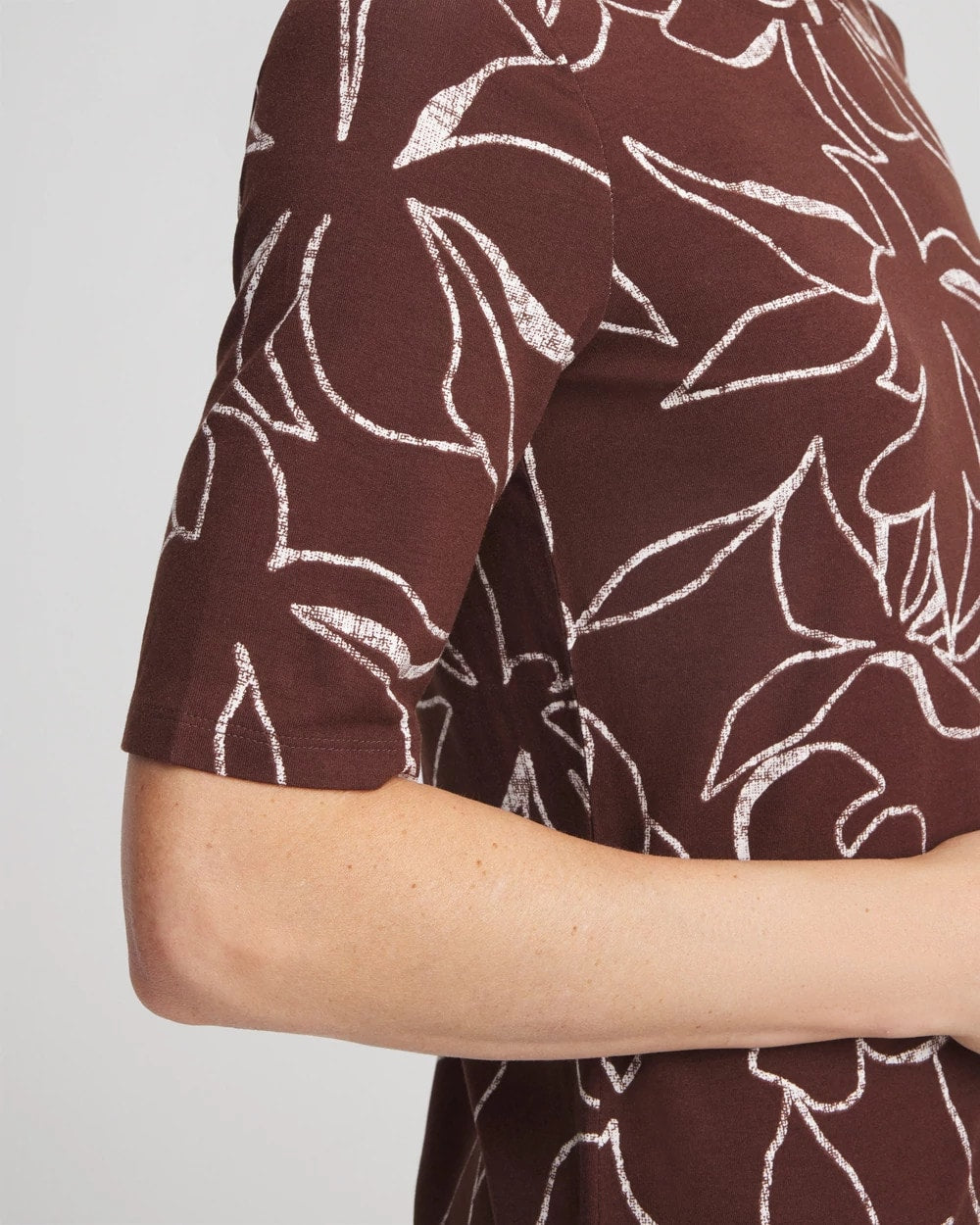 Touch of Cool™ Elbow-Sleeve Perfect Tee - Chico's