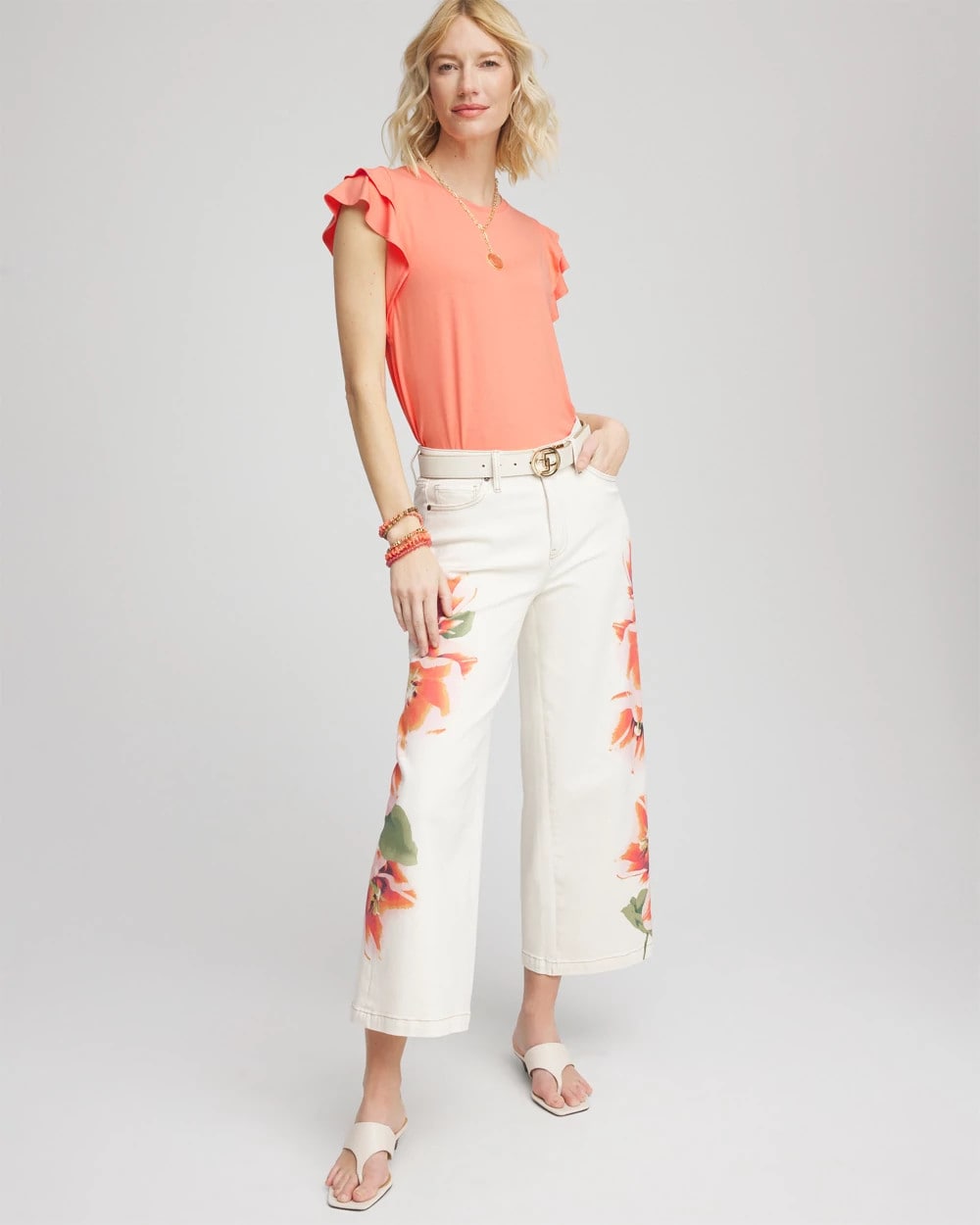 Touch of Cool™ Flutter Sleeve Tee - Chico's