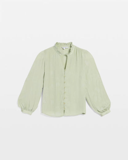 Jacquard Georgette Peasant Blouse - Chico's