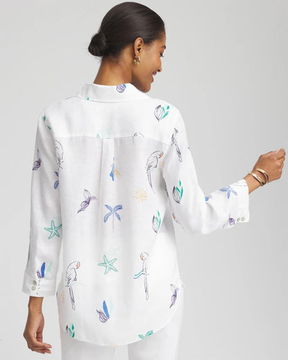 No Iron™ Island Linen Shirt - Chico's