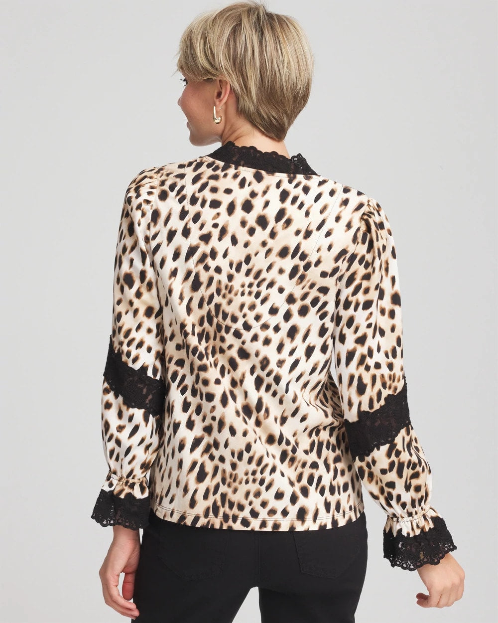 Animal Print Long-Sleeved Top - Chico's