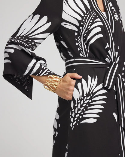 Tie-Front Long Kimono - Chico's