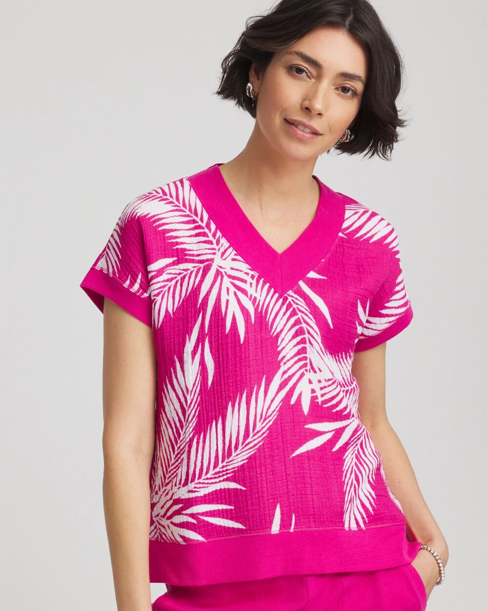 Zenergy® Tropical Gauze Top - Chico's