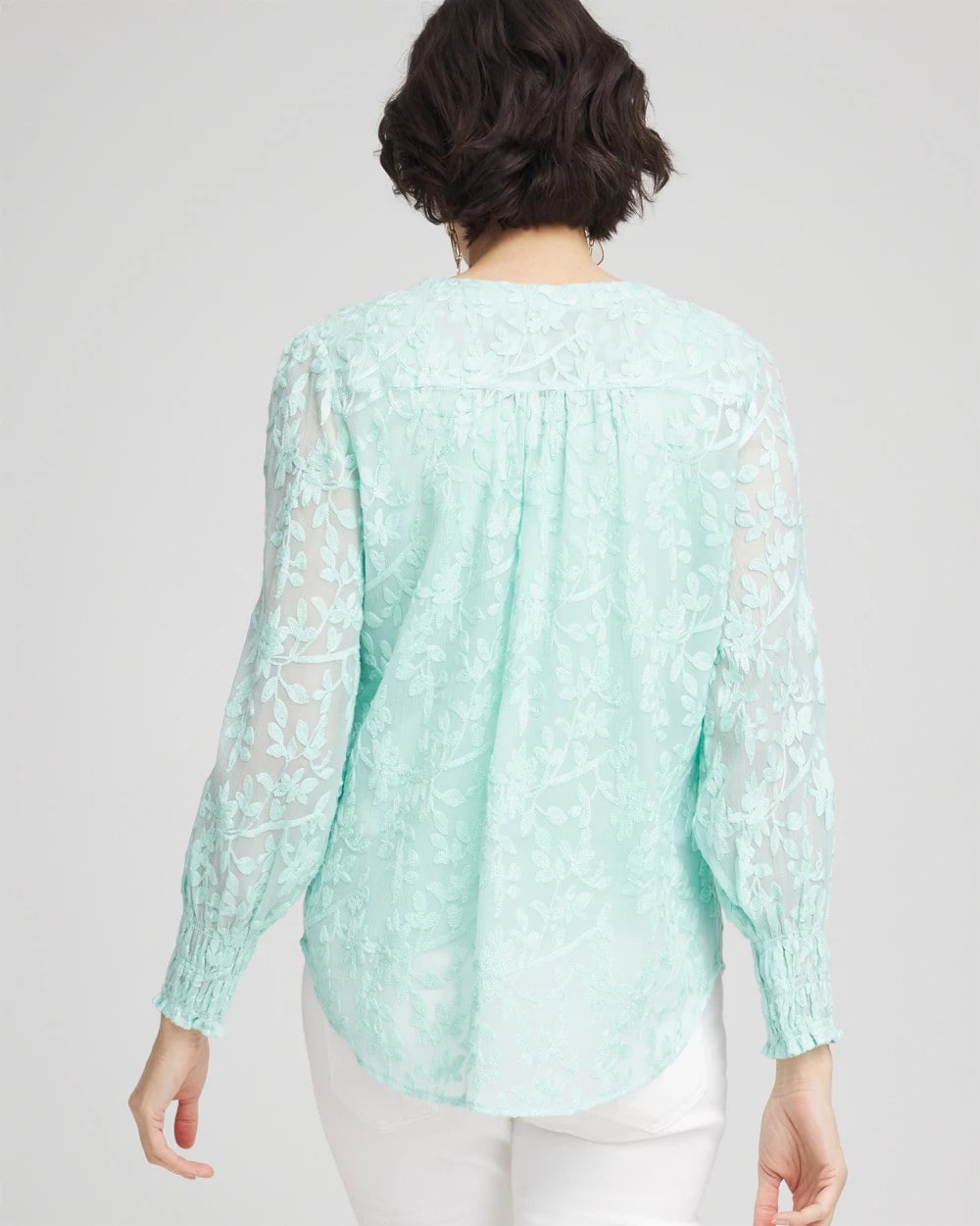 Floral Soutache V-Neck Blouse - Chico's