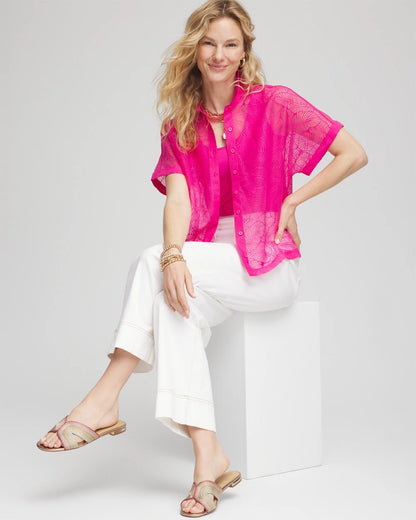 Deco Burnout Shirt - Chico's