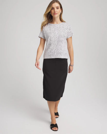 Zenergy® UPF Geo-Print Dolman Top - Chico's