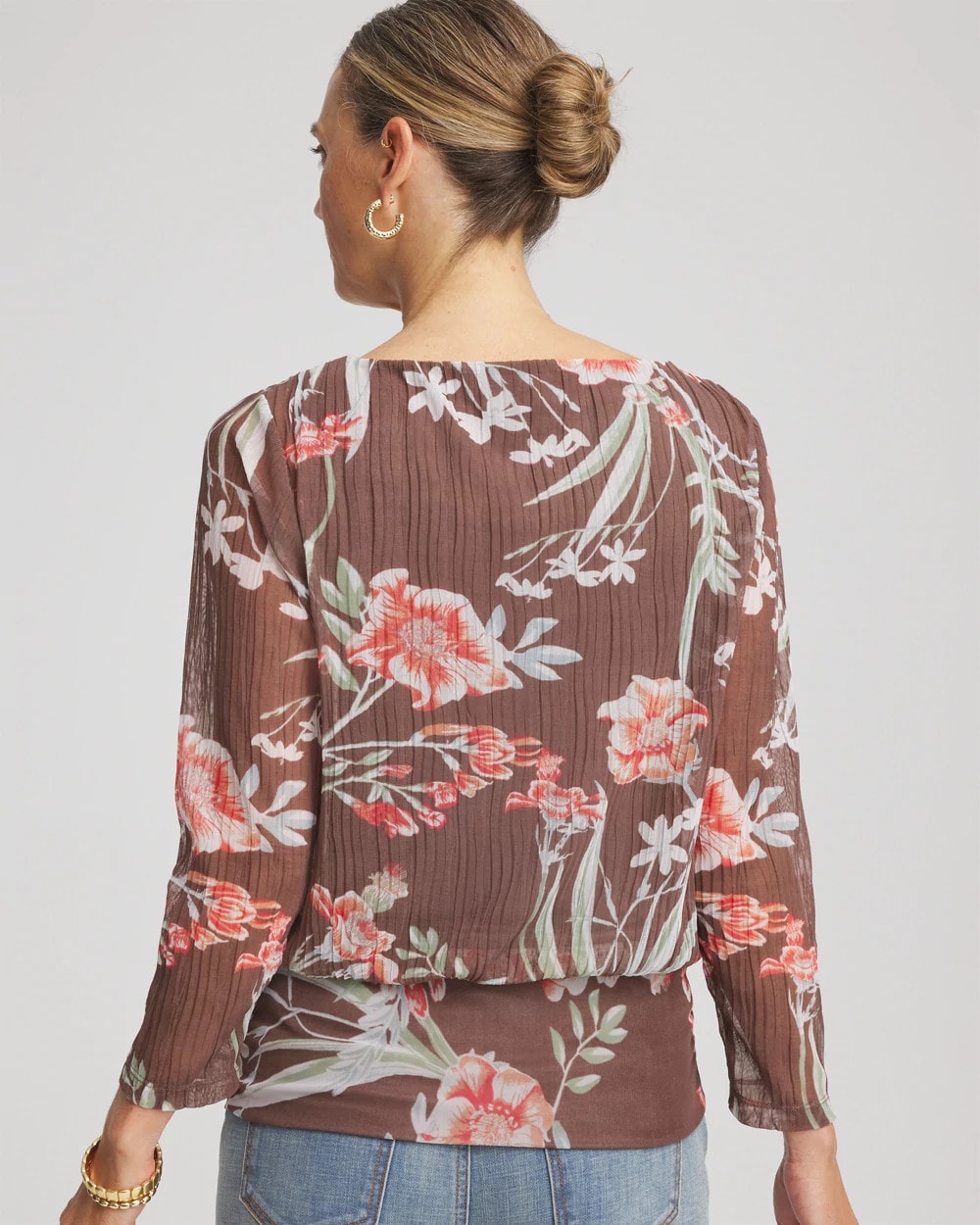 Textured Banded-Hem Top - Chico's