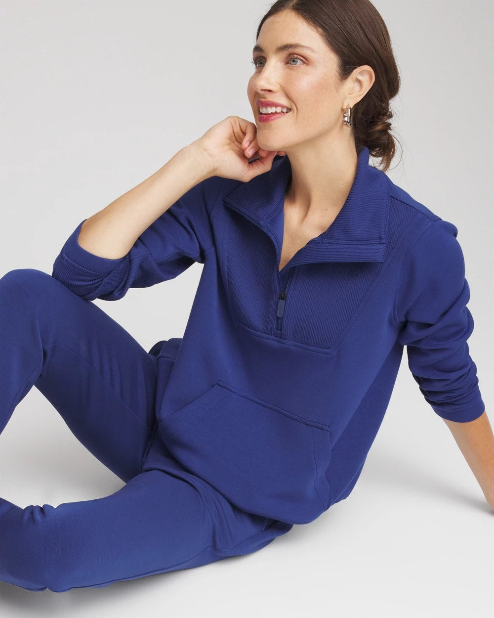 Zenergy® Ribbed Sweatshirt - Chico's