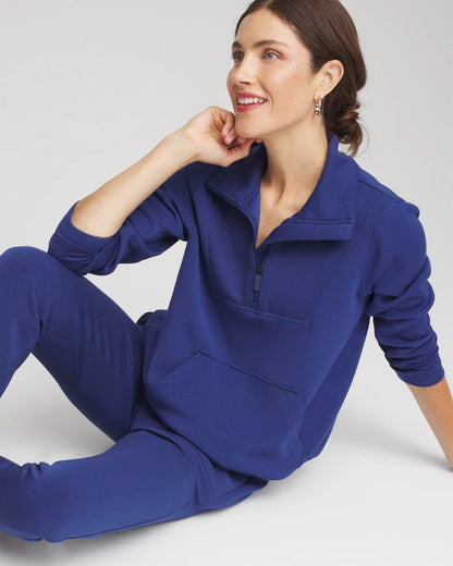 Zenergy® Ribbed Sweatshirt - Chico's
