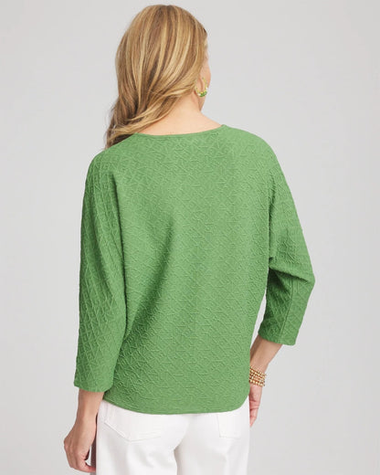 Textured Wedge Top - Chico's