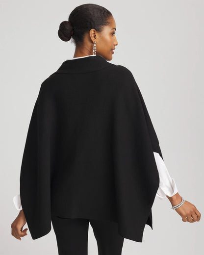 Embellished Bow Poncho - Chico's