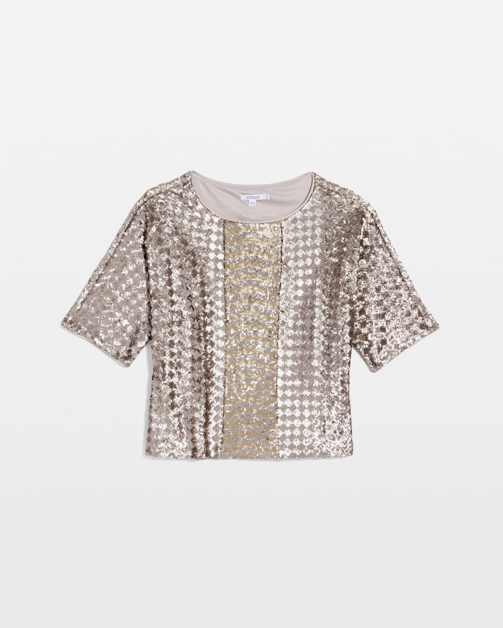 Art Deco Dolman Sequins Tee - Chico's
