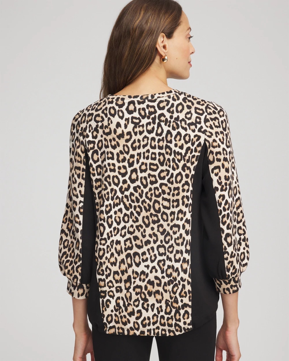 Zenergy® Animal-Print Bungee Top - Chico's