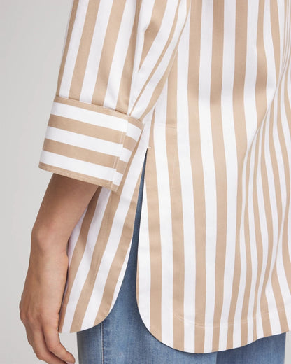 No Iron™ Neutral Striped Tunic - Chico's