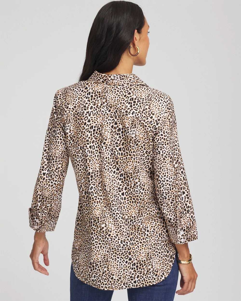 No Iron™ Leopard Print Shirt - Chico's
