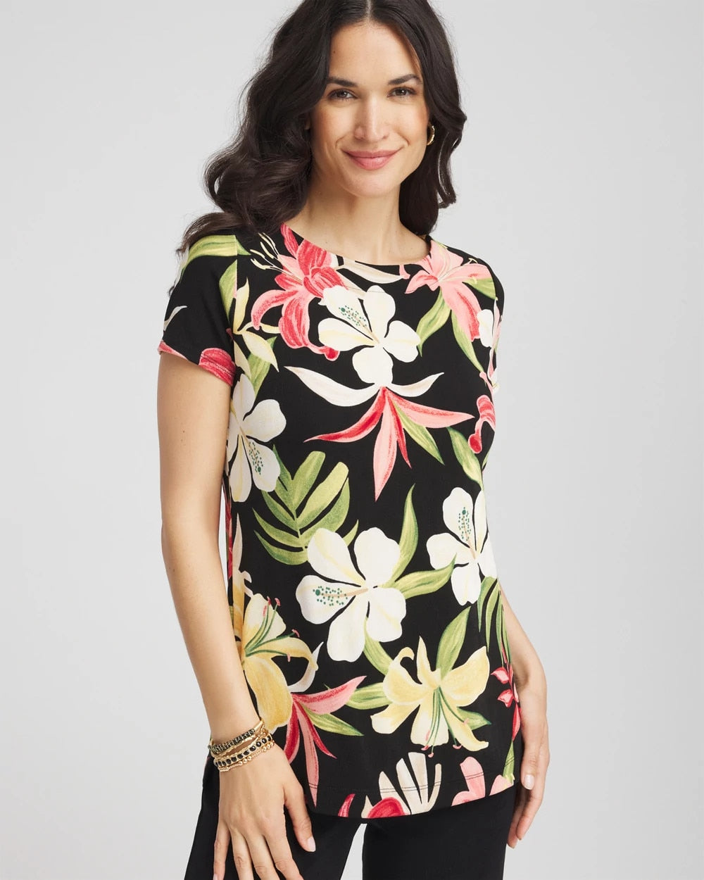 Travelers™ Tropical-Lily Tunic - Chico's