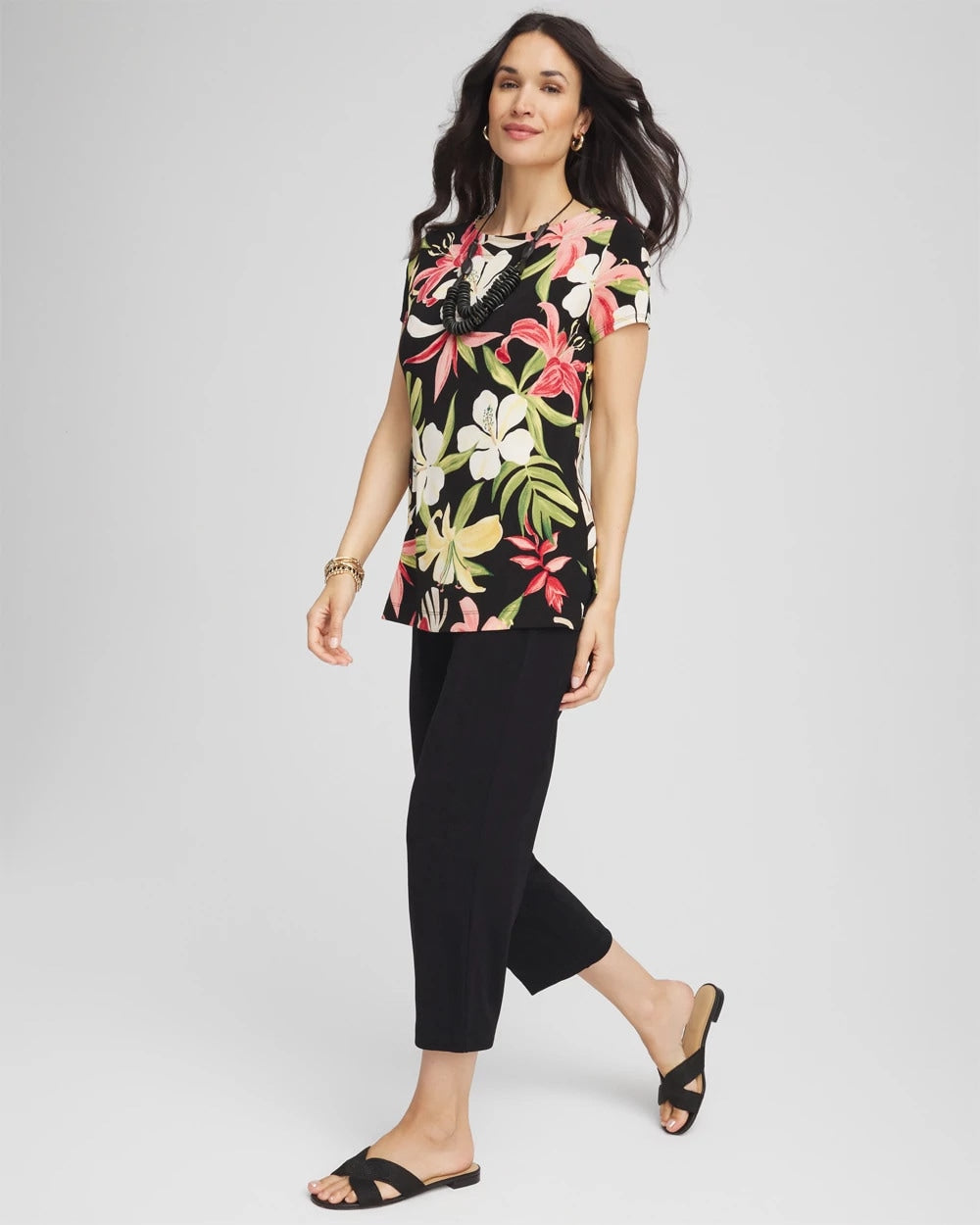 Travelers™ Tropical-Lily Tunic - Chico's
