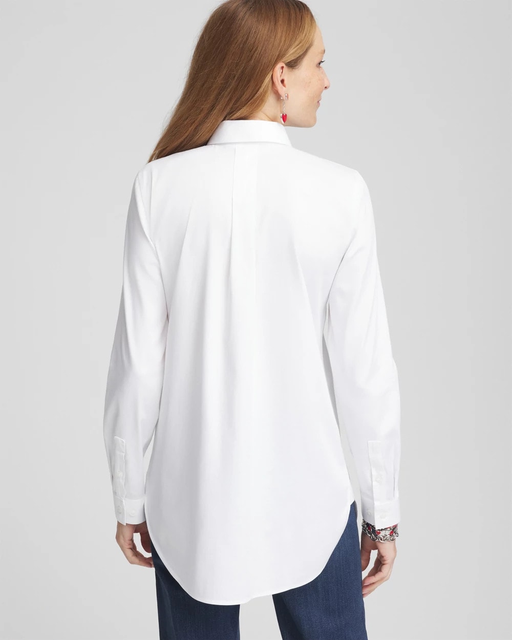 No Iron™ Valentine's Day Embroidered Tunic - Chico's