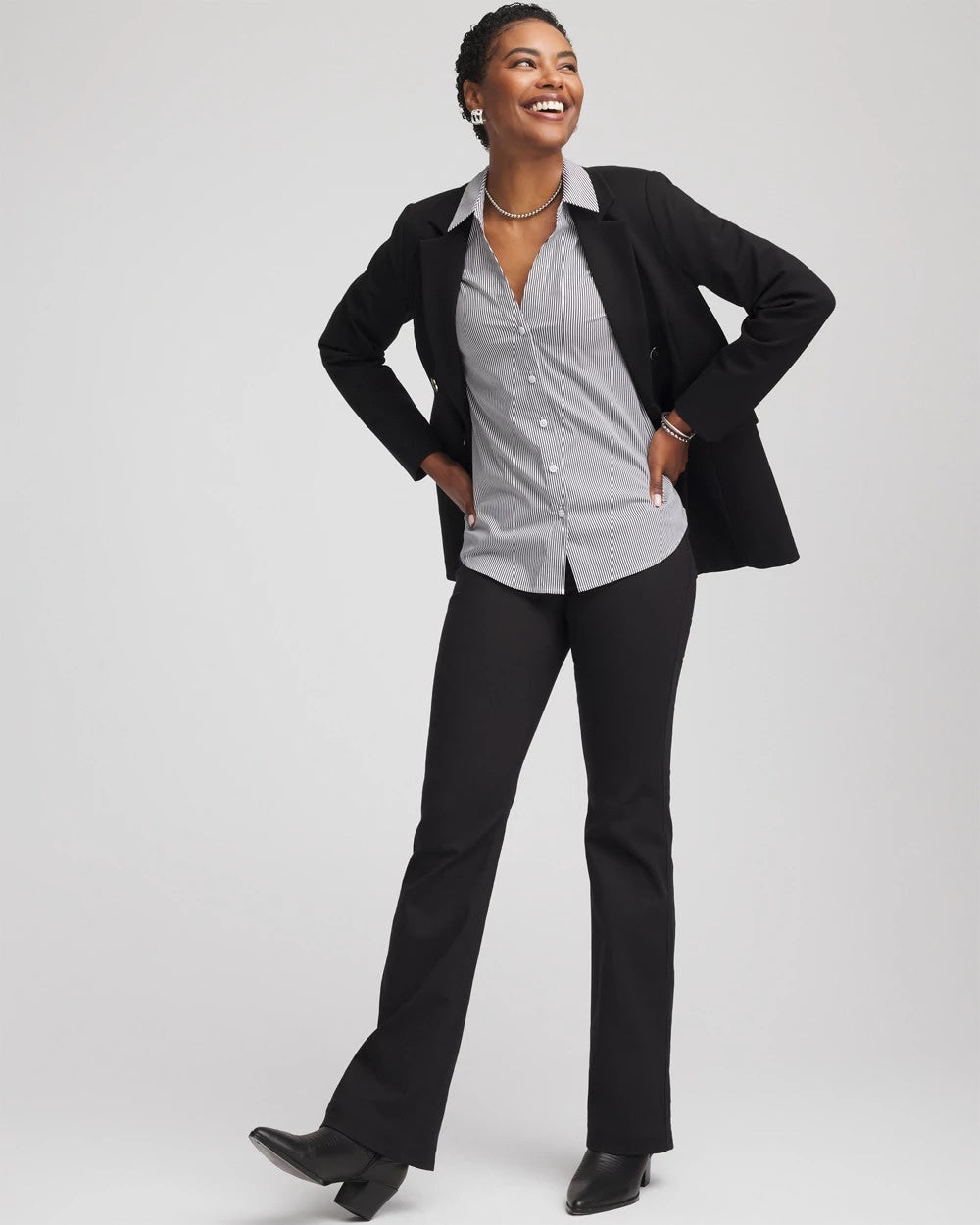 Poplin Stripe Shirt - Chico's