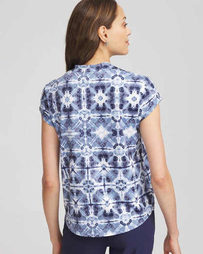 Zenergy® UPF Printed Polo Top - Chico's