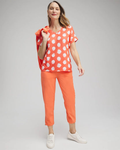Zenergy® Dots Drop Shoulder Tee - Chico's