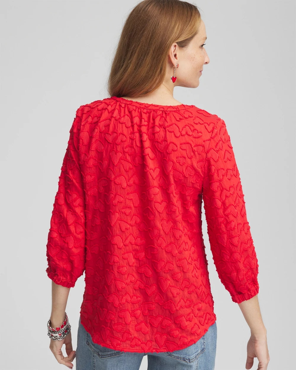 Embellished Valentine's Day Blouse - Chico's