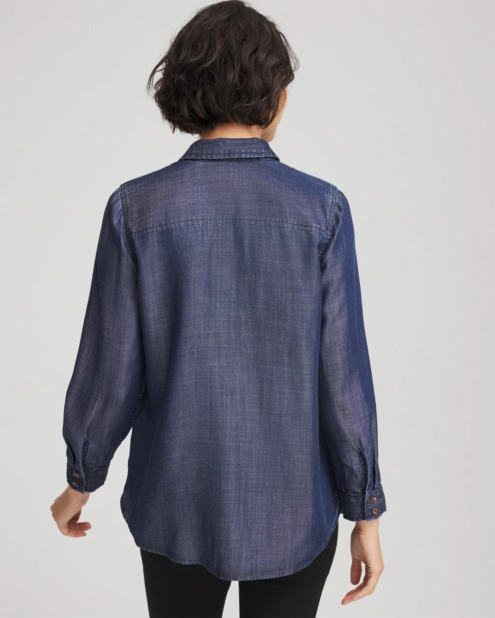 Tencel™ Classic-Fit Denim Tunic - Chico's
