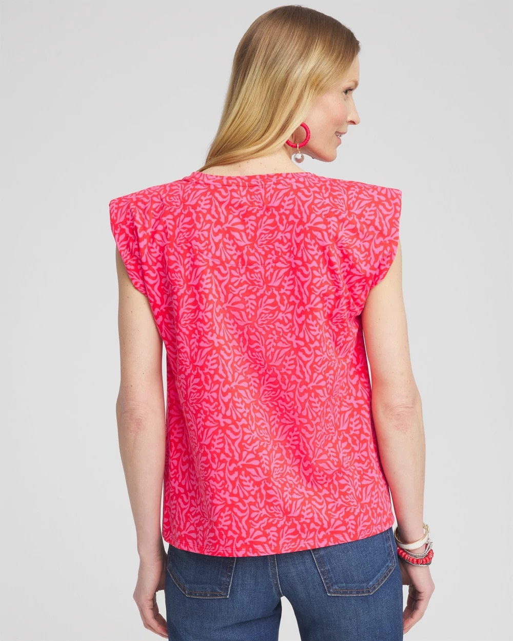 Island Tuck Sleeve Tee - Chico's