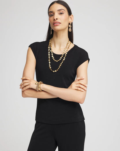 Travelers™ Cap-Sleeve Top - Chico's
