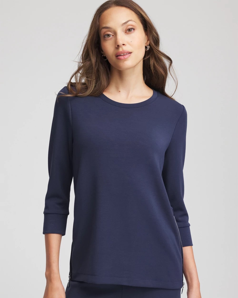 Zenergy® Satin-Trim Tunic - Chico's