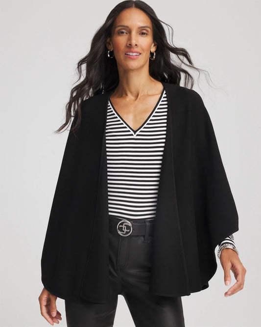 Crepe Open-Front Ruana - Chico's