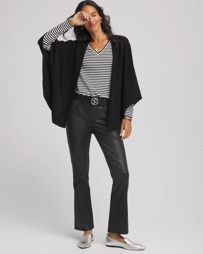 Crepe Open-Front Ruana - Chico's