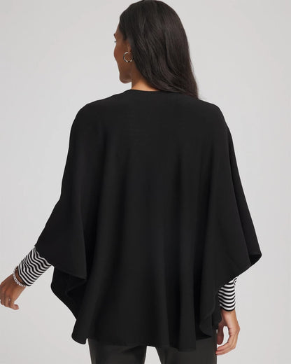 Crepe Open-Front Ruana - Chico's