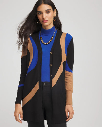 Ella Colorblock Cardigan Sweater - Chico's