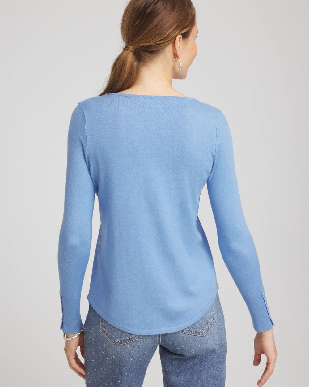 Ella V-Neck Pullover Sweater - Chico's