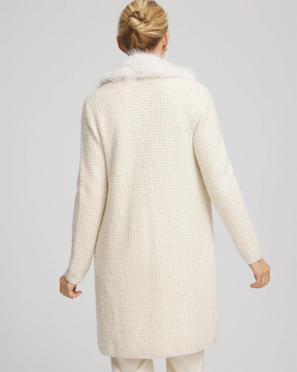 Fur Trim Cardigan - Chico's