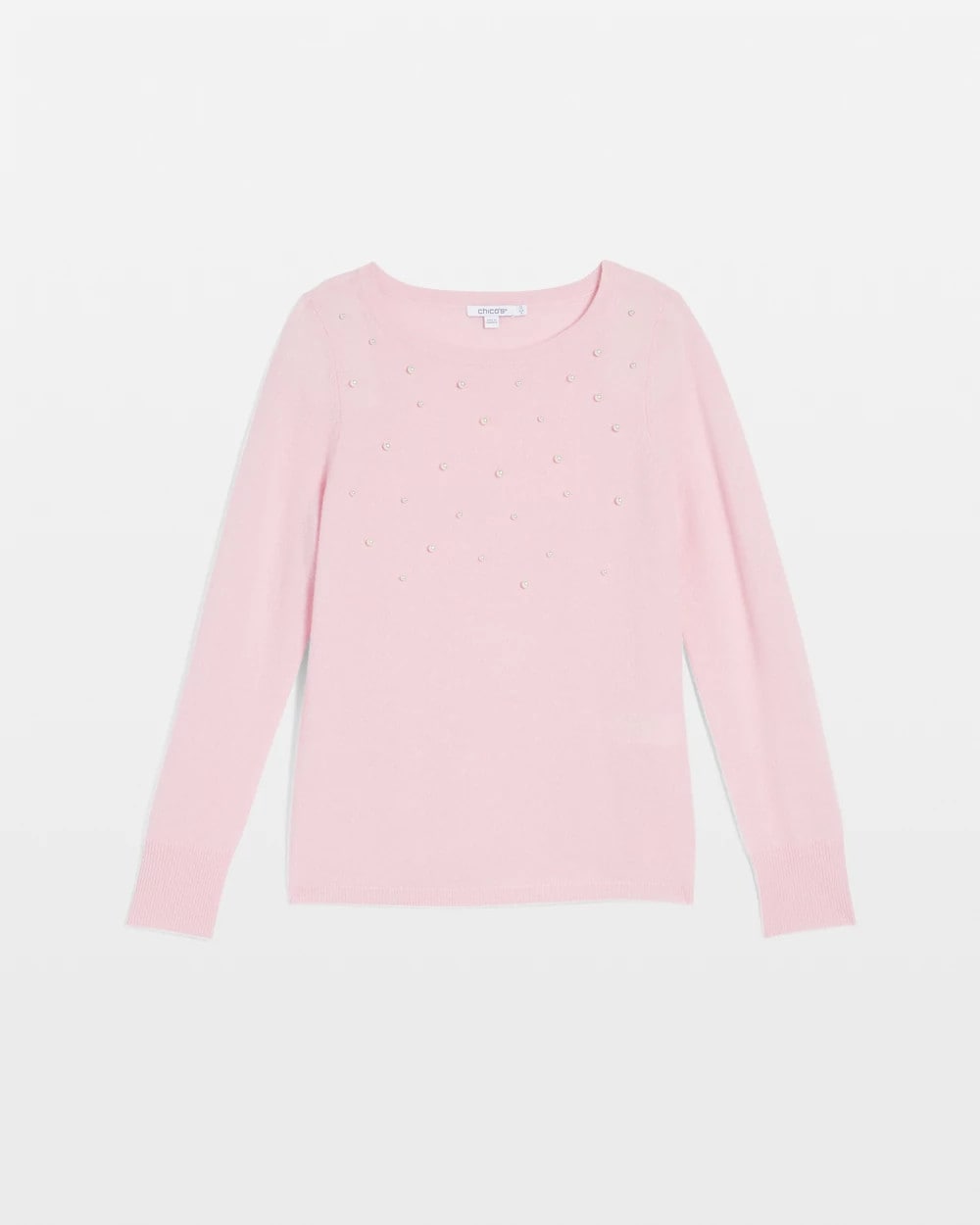 Embellished Cashmere Pullover Sweater - Chico's