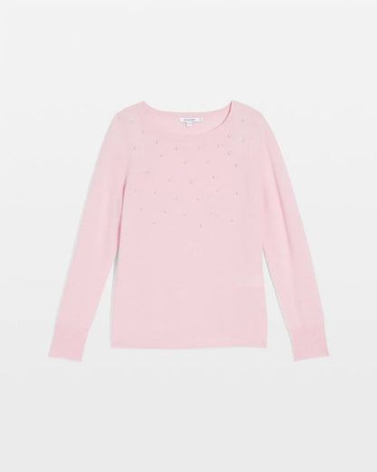 Embellished Cashmere Pullover Sweater - Chico's