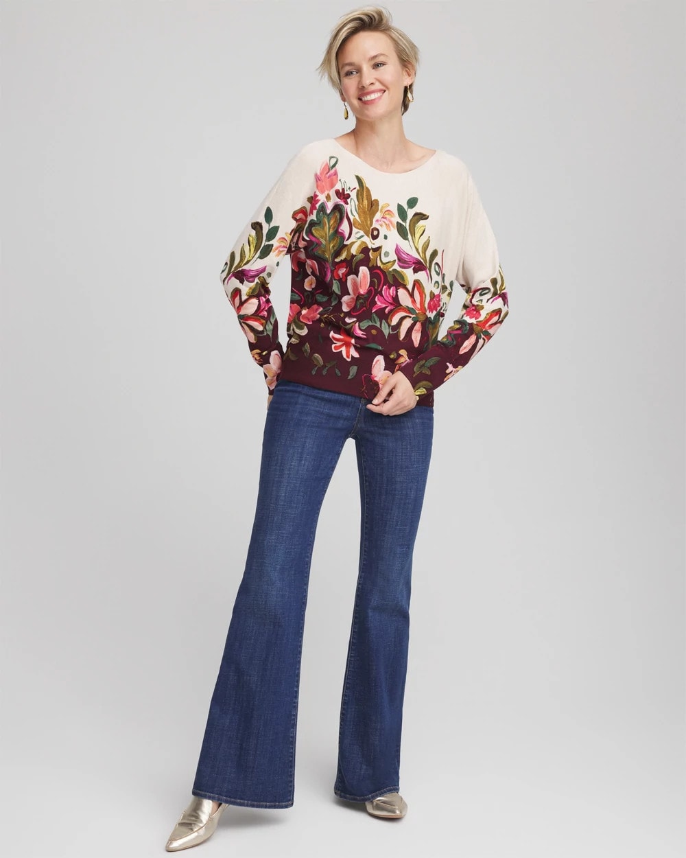 Ella Dolman Pullover Sweater - Chico's
