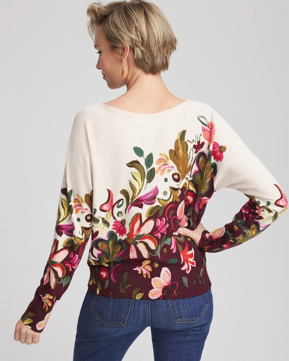 Ella Dolman Pullover Sweater - Chico's