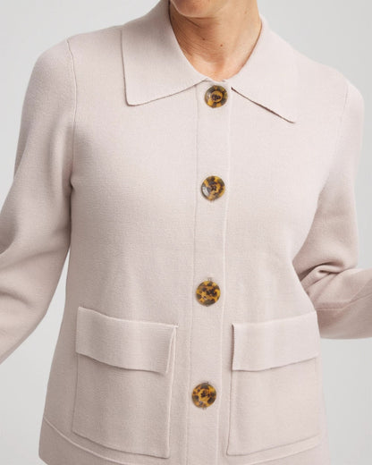 Button-Front Cardigan Jacket - Chico's
