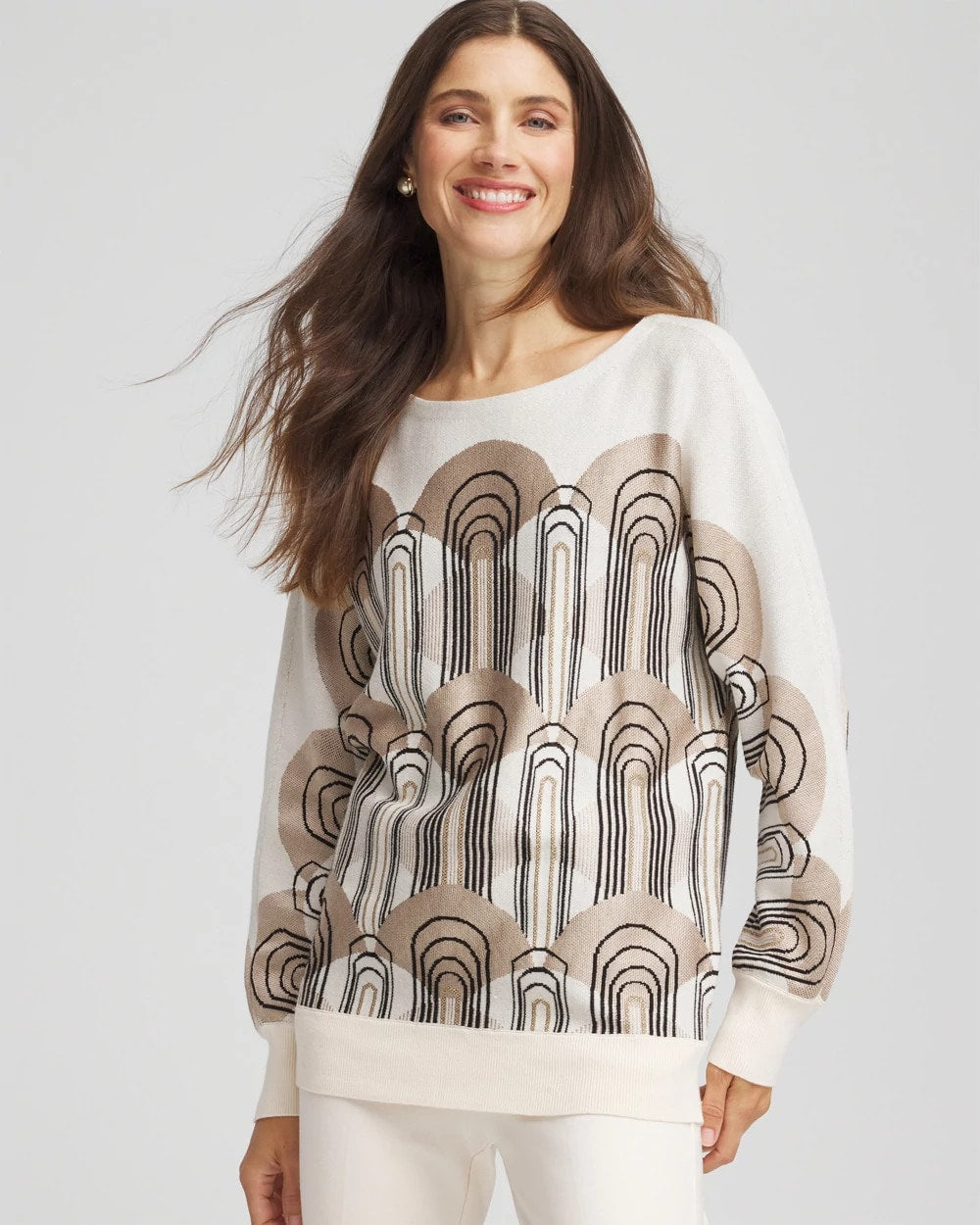 Art Deco Dolman Pullover Sweater - Chico's