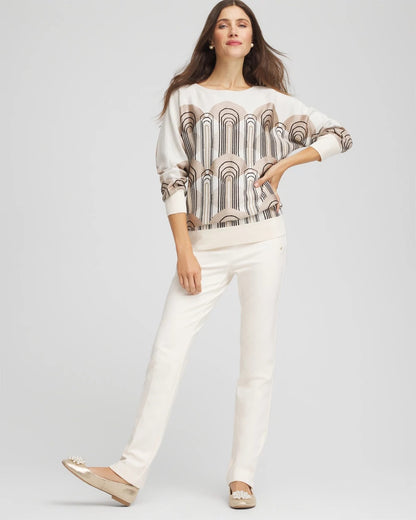 Art Deco Dolman Pullover Sweater - Chico's