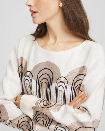 Art Deco Dolman Pullover Sweater - Chico's