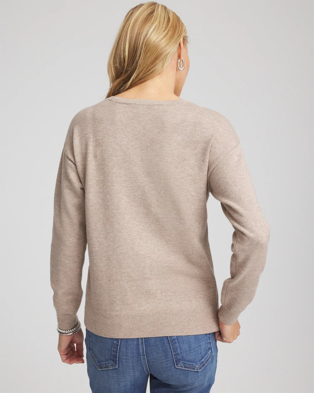 Floral Sequined Pullover - Chico's
