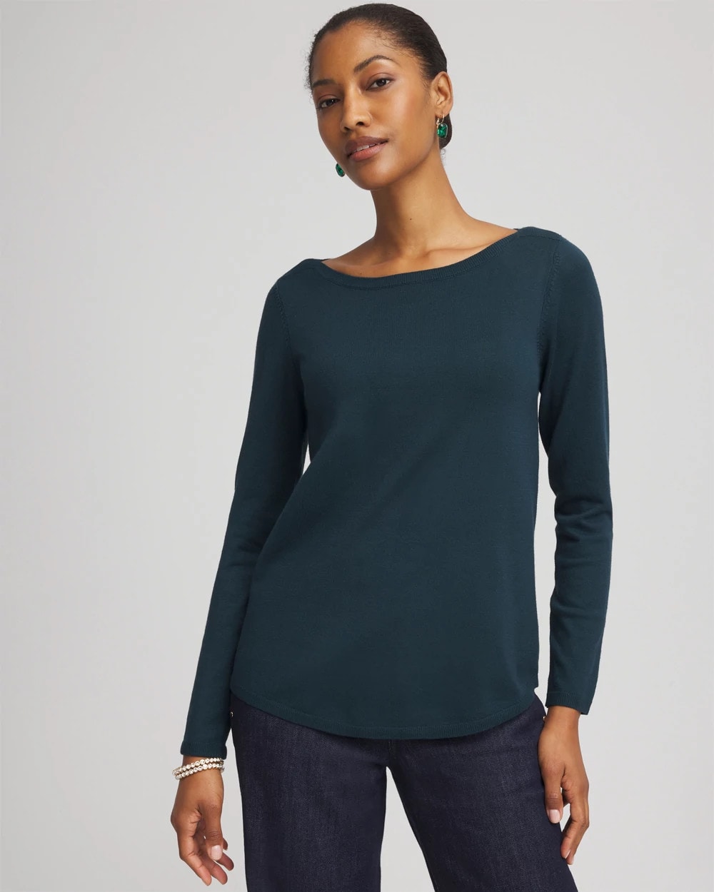 Ella Boatneck Sweater - Chico's