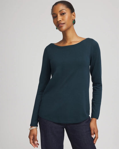 Ella Boatneck Sweater - Chico's