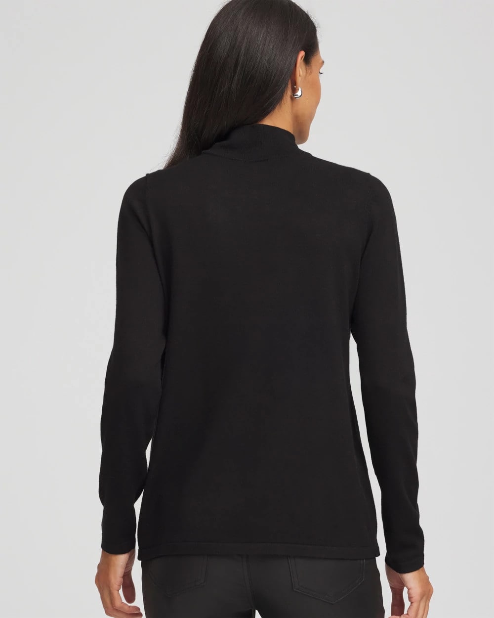 Ella Embellished Mockneck Sweater - Chico's