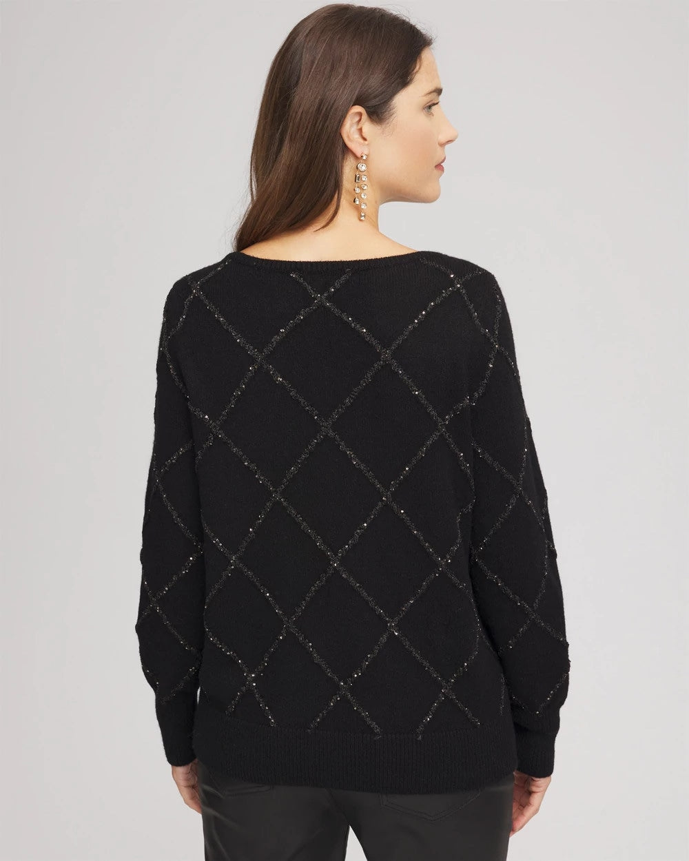 Sparkling Diamonds Pullover Sweater - Chico's