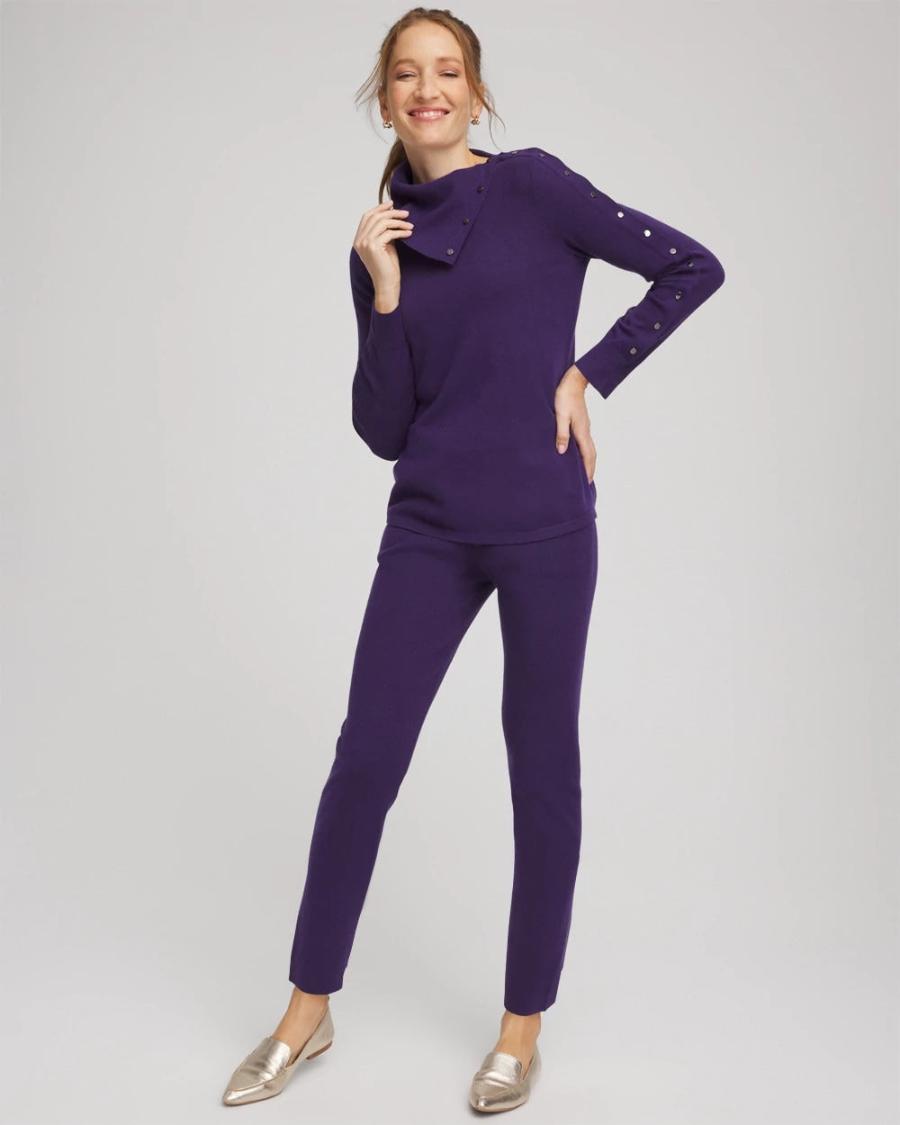 Zenergy® Luxe Envelope Neck Sweater - Chico's